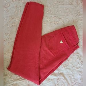 Guess Red Jeans
